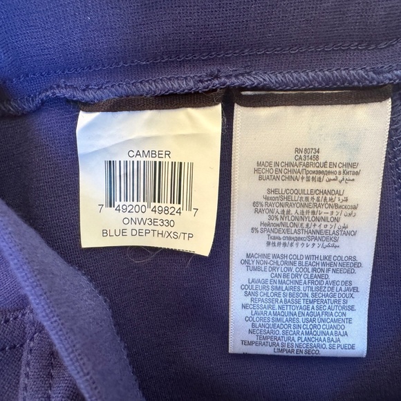 NWT BCBG Max Azria Blue Jersey Knit A-Line Camber Skirt Sz. - Picture 6 of 9